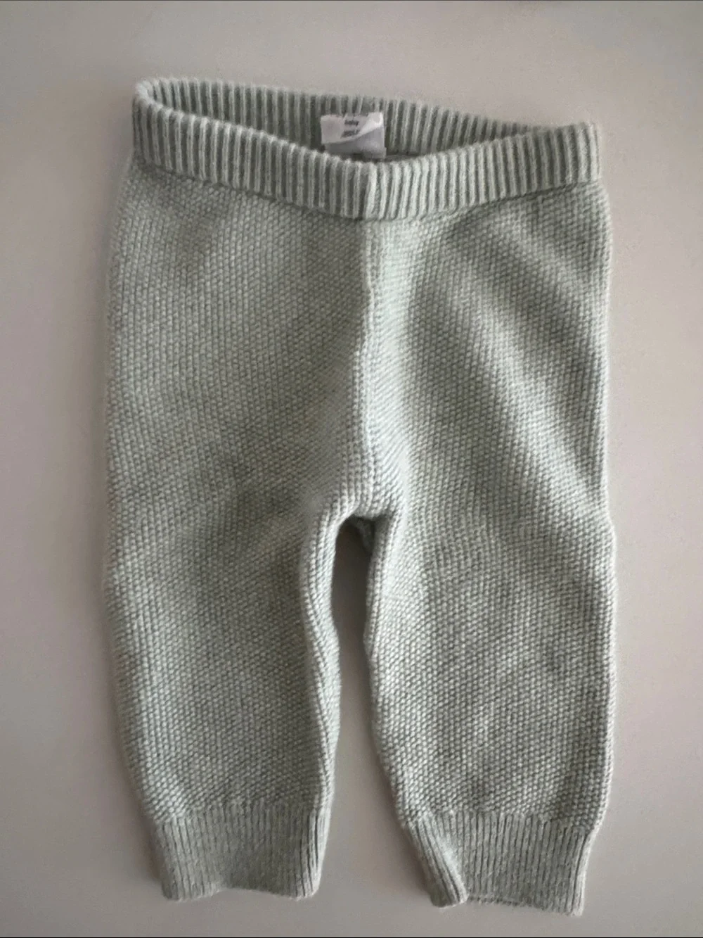 Baby GAP Mint Green Knit Cardigan and Pants Set